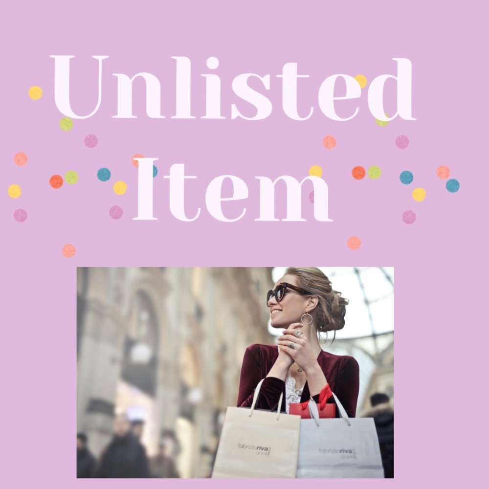 ✨Unlisted Item✨